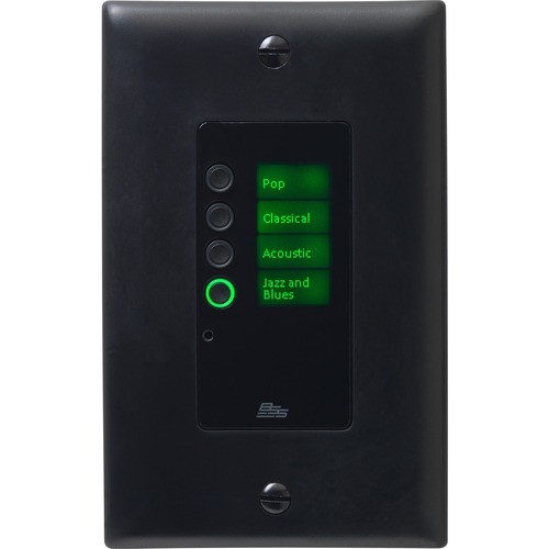 Harman Pro BSSEC4B-BLK-M A/V Control Panels Ethernet Controller Ethernet - Controller With 4 Buttons (bssec4b-blk-m) Bssec4bblkm 691991600883