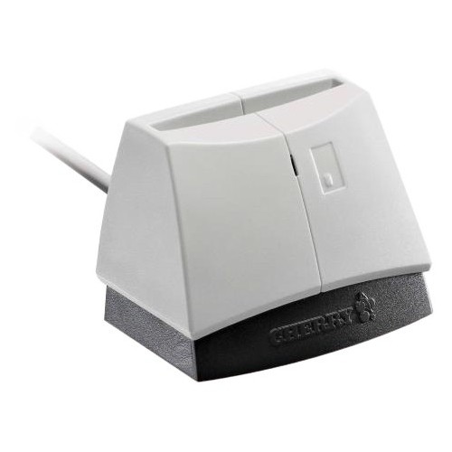 Cherry ST-1144UB Smart Card Readers Cherry St-1144 Smart Card Reader - Usb - White/black - Taa Compliant - One Handed Operation (st-1144 St1144ub 088698647820