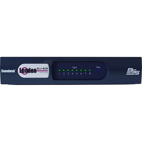 Harman Pro BLU-BOB1 Miscellaneous Devices Bss Blu-bob1 Break-out Box Output Expander - 1.7" Height X 8.6" Width X 7.8" Depth Blubob1 
