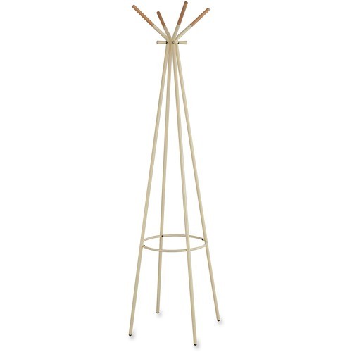 Safco 4256CRM Hooks & Hangers 4-hook Coat Rack SAF4256CRM 993247253943