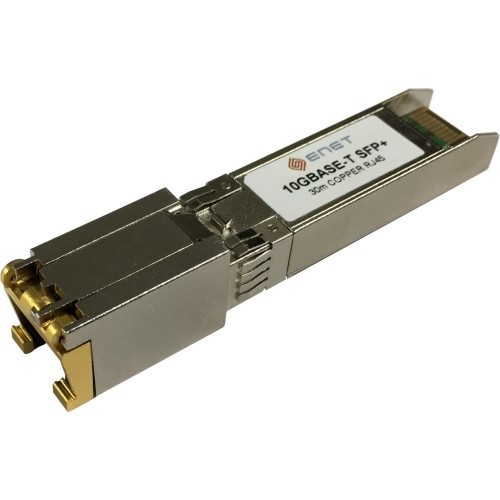 Enet Components SFPP-10GE-T-ENC Switch Modules Enet Juniper Compatible Sfpp-10ge-t Taa Compliant Functionally Identical 10gbase-t Copper Sfp+ For C Sfpp10getenc 762047512938