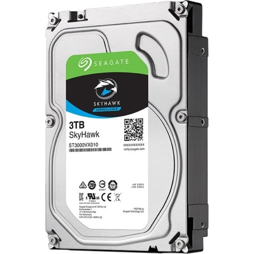 Seagate ST3000VX010 Hard Drives Seagate Skyhawk St3000vx010 3 Tb Hard Drive - Internal - Sata (sata/600) - 3 Year Warranty 