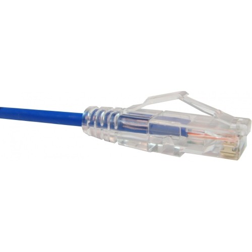 Kendall Howard, Inc TAA-CS6-06F-BLU Cables Unirise Clearfit Slim Cat6 Patch Network Cable - 6 Ft Category 6 Network Cable For Network Device -  Taacs606fblu 893339060810