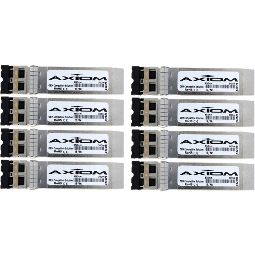 Axiom Memory 10G-SFPP-LR-8-AX Switch Modules 10gbase-lr Sfp+ Transceiver (8-pack) For Brocade - 10g-sfpp-lr-8 10gsfpplr8ax 841280131196