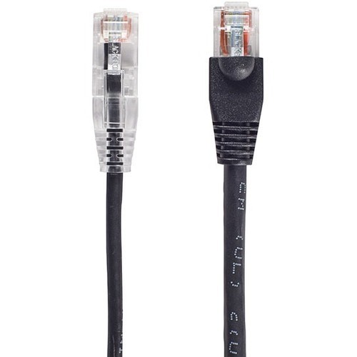 Black Box C6APC28-BK-03 Cables Black Box Slim-net Cat.6a Utp Patch Network Cable - 3 Ft Category 6a Network Cable For Patch Panel,  C6apc28bk03 714929692450