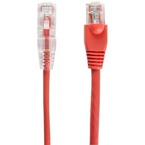 Black Box C6APC28-RD-03 Cables Black Box Slim-net Cat.6a Utp Patch Network Cable - 3 Ft Category 6a Network Cable For Patch Panel,  C6apc28rd03 650361651535
