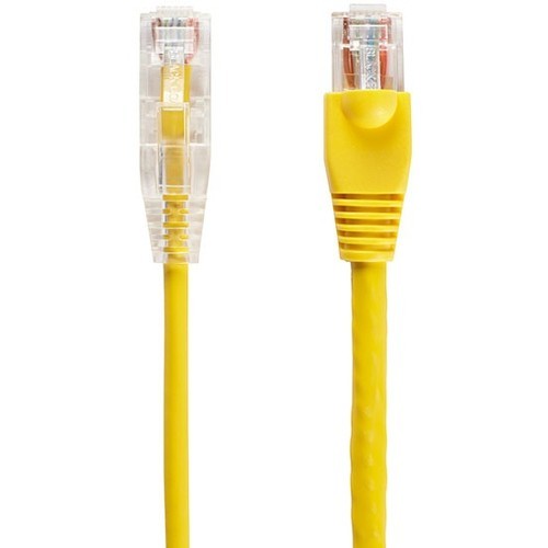 Black Box C6APC28-YL-01 Cables Black Box Slim-net Cat.6a Utp Patch Network Cable - 1 Ft Category 6a Network Cable For Patch Panel,  C6apc28yl01 713902445731