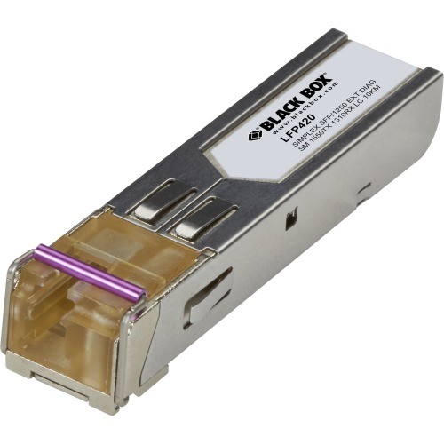 Black Box LFP420 Switch Modules Black Box Sfp (mini-gbic) Module - For Data Networking, Optical Network - 1 X Lc Simplex 1000base-x  650361333400