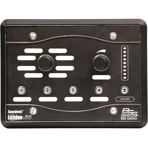 Harman Pro BLU-8-V2-BLK A/V Control Panels Bss Blu-8v2blk Programmable Zone Controller - Wired (blu-8-v2-blk) Blu8v2blk 