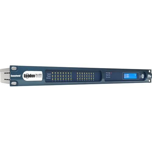 Harman Pro BLU-GPX Miscellaneous Devices Harman Blu-gpx General Purpose I/o Expander - 1.8" Height X 19" Width X 7.8" Depth Blugpx 