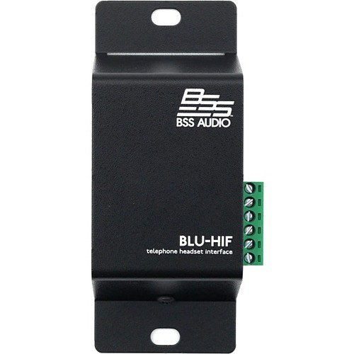 Harman Pro BLU-HIF Phone Add-Ons Bss Blu-hif Telephone Headset Interface - Surface Mountable/undercounter Bluhif 