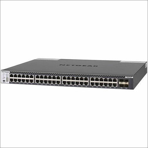 Netgear XSM4348CS-100NES Switches & Bridges Netgear Prosafe M4300 48g Managed Switch 48 X 10gbe - 48 Ports - Manageable - 10gbase-t, 10gbase-x - Xsm4348cs100nes 606449114607