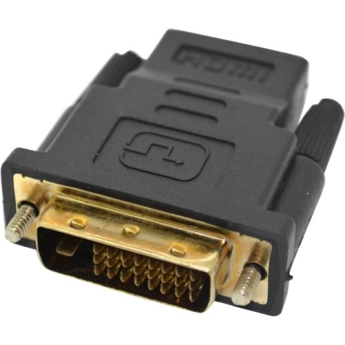 Axiom Memory DVIDDMHDMIF-AX Connector Adapters Axiom Dvi-d Dual Link Male To Hdmi Female Adapter - Dviddmhdmif-ax - 1 X 19-pin Hdmi Digital Audio/v Dviddmhdmifax 841280131004