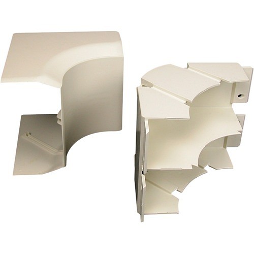 Middle Atlantic 40N2F17V Cable Management Wiremold Cablesmart 40n2 Radiused Full Capacity Internal Elbow Fitting - Internal Elbow Fitting - Iv 786776136500