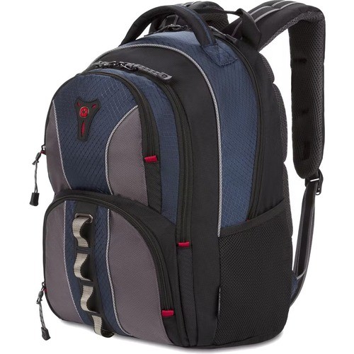 Wenger 27343060 Carrying Cases Wenger Cobalt 27343060 Carrying Case (backpack) For 15.6" To 16" Notebook - Blue Gray - Polyester, P 0092837734364