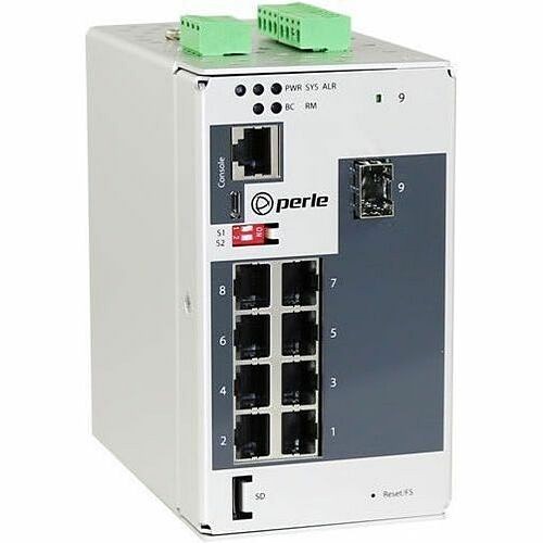 Perle Systems 07013480 Switches & Bridges Perle Ids-509-1sfp-xt - Industrial Managed Ethernet Switch - 8 Ports - Manageable - Gigabit Ethernet 679202134808