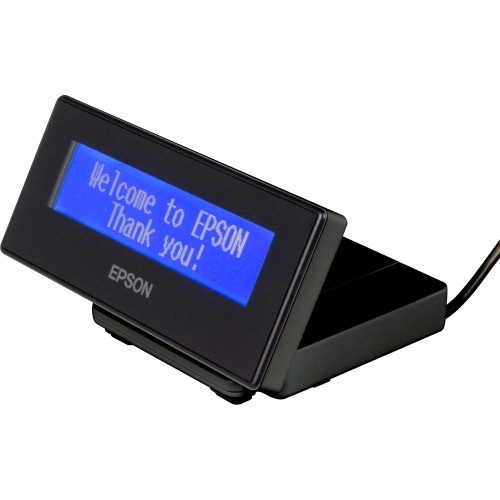 Epson A61CF26111 Pole Displays Epson Dm-d30 (111): Customer Display For Tm-m30 Black - Vfd - 20 X 2 - Usb - Black (a61cf26111) 