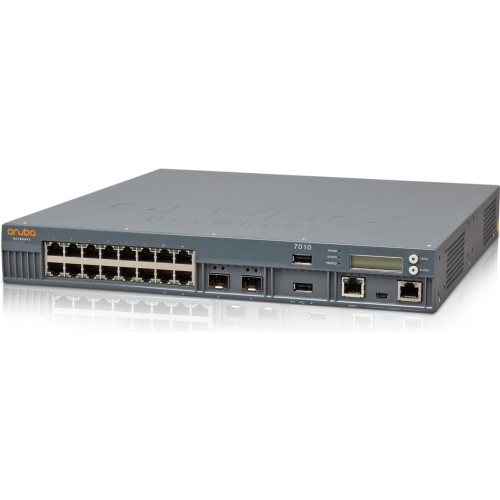 Hp JW678A Wireless Access Points Hpe 7010 Wireless Lan Controller - 16 X Network (rj-45) - Gigabit Ethernet - Poe Ports - Rack-mounta 190017027333