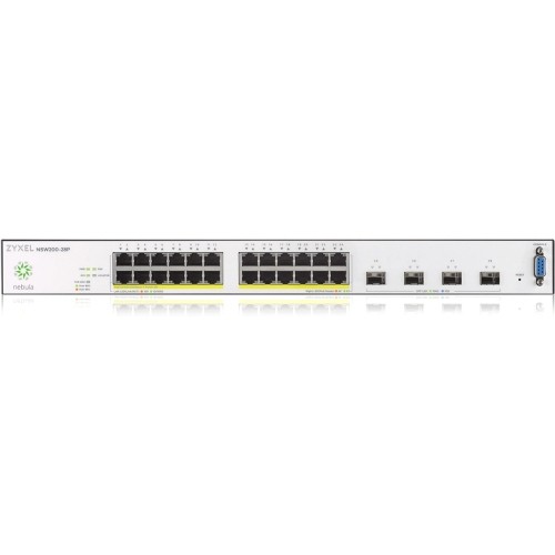 Zyxel NSW200-28P Switches & Bridges 24-port Gbe Nebula Cloud Managed Poe Switch With 10gbe Uplink Nsw20028p 760559124038