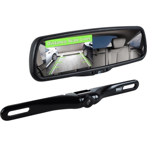Pyle PLCM4550 Vehicle Cameras Pyle Backup Camera And Display Monitor Kit - 4.3" Screen - Back-up - Wired - Night Vision (plcm4550) 818208704121