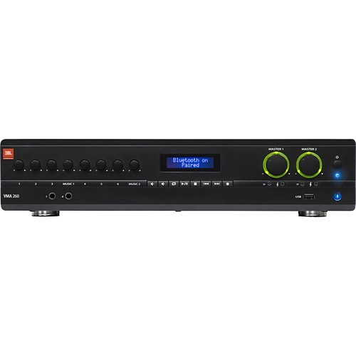 Jbl VMA 260 A/V Receivers & Amplifiers Jbl Commercial Vma260 Amplifier - 120 W Rms - 2 Channel - 0.5% Thd - 20 Hz To 20 Khz - 225 W - Ether 818283995292