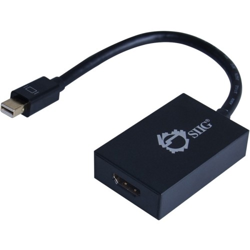 Siig CB-DP1N11-S1 Cables Siig Mini Displayport 1.2 To Hdmi 4kx2k 60hz Active Adapter - 5.90" Hdmi/mini Displayport A/v Cable  Cbdp1n11s1 662774027210