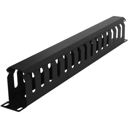 CyberPower CRA30002 Cable Management Cyberpower Cra30002 Cable Manager Rack Accessories - 19" 1u Metal Duct Cable Manager With Cover, 5 Y 818241048671