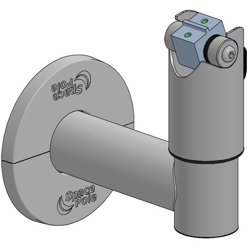 Spacepole SPV3501-02 Mounting Kits Spacepole Arm 120mm W/ Flange  Accs - Cover And Duratilt Black (spv3501-02) Spv350102 