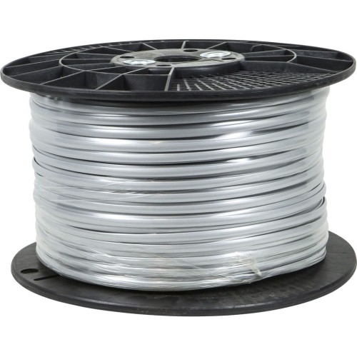 Monoprice 952 Cables Monoprice 4 Wire, Stranded, Silver - 1000ft - 1000 Ft Phone Cable - First End: 1 X Bare Wire - Secon 844660009528