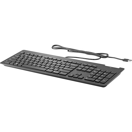 Hp Z9H48AA Keyboards & Keypads Hp Usb Business Slim Smartcard Keyboard - Cable Connectivity - Usb Interface - Swiss - Desktop Compu 828993531635