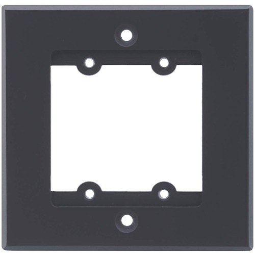 Kramer Electronics FRAME-1G/US(G) Faceplates & Mounting Boxes Kramer Frame For Wall Plate Inserts - 1 Gang - 1-gang - Gray - Metal (frame-1g/us(g)) Frame1gusg 