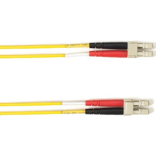 Black Box FOCMP10-010M-LCLC-YL Cables Black Box Fiber Optic Duplex Patch Network Cable - 32.80 Ft Fiber Optic Network Cable For Network De Focmp10010mlclcyl 822088130413