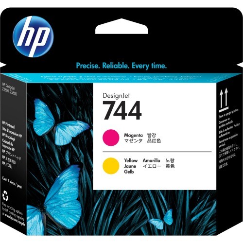 Hp F9J87A Toners & Ink Cartridges 744 Magenta/yellow Designjet Printhead 725184104503