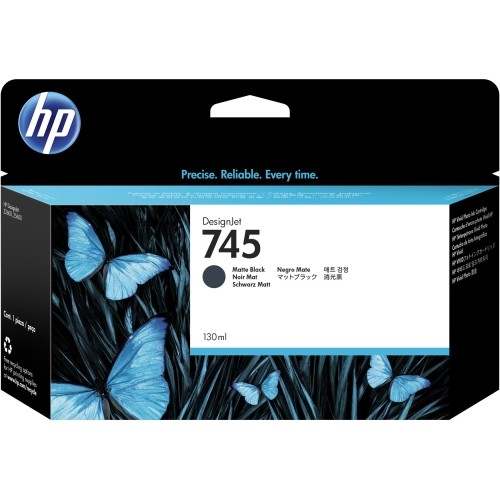 Hp F9J99A Toners & Ink Cartridges 745 130-ml Designjet Matte Black Ink Cartridge 725184104626