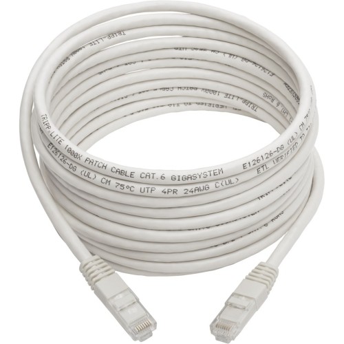Tripp Lite Cat6 Gigabit Ethernet Cable Molded Ultra-Slim RJ45 M/M