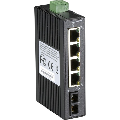 Black Box LBH120A-H-20K-SC Switches & Bridges Black Box Lbh120 Ethernet Switch - 4 Ports - Taa Compliant - 2 Layer Supported - Twisted Pair, Optic Lbh120ah20ksc 822088105213
