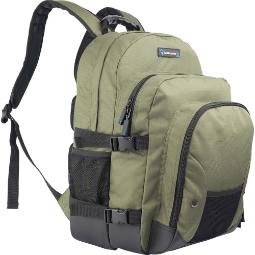 Tech Products 360 TPBPX-115-2212 Carrying Cases Techproducts360 Tech Pack Carrying Case Notebook - Green - Carrying Strap (tpbpx-115-2212) Tpbpx1152212 818215319776