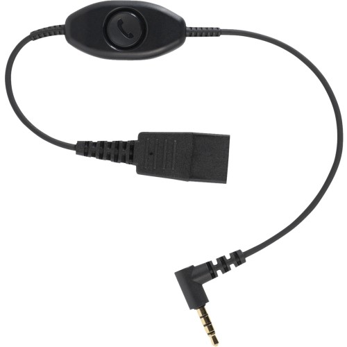 Jabra 8800-00-103 Cables Quick Disconnect (qd) To 3.5mm Phone Cord (0.3m) 880000103 706487017639