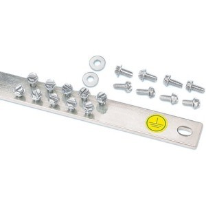 Panduit RGRB19Y Shelf Mounting & Ground Kits Busbar Kit 14 Hole Thread Forming Ea (rgrb19y) 074983608669