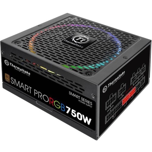 Thermaltake PS-SPR-0750FPCBUS-R Power Supplies Thermaltake Smart Pro Rgb 750w Bronze Fully Modular - Internal - 120 V Ac, 230 V Ac Input - 3.3 V Dc Psspr0750fpcbusr 098379082734
