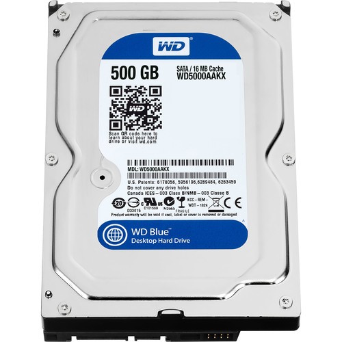 Western Digital WD5000MPCK Hard Drives Wd Blue Wd5000mpck 500 Gb Hard Drive - 2.5" Internal - Sata (sata/600) - 5400rpm - 2 Year Warranty 843715111766