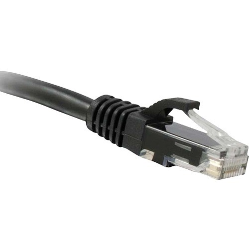 Enet Components C6-BK-12-ENC Cables Enet Cat6 Black 12 Foot Patch Cable With Snagless Molded Boot (utp) High-quality Network Patch Cable C6bk12enc 762047521190