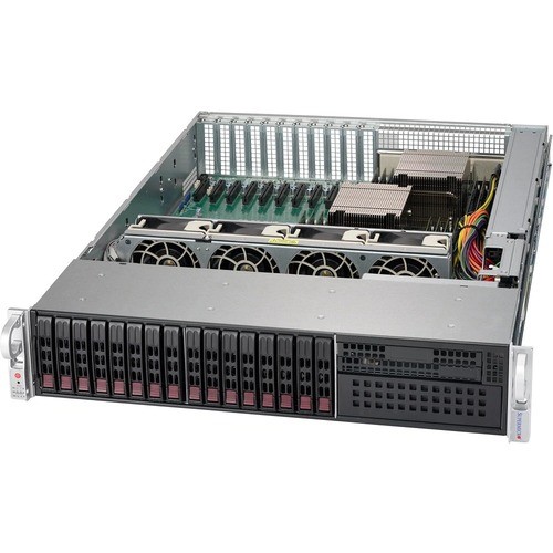 Supermicro CSE-213XAC-R1K05LP Computer Cases Supermicro Cs Cse-213xac-r1k05lp 16pt 2u 16x2.5hs Sas3 Sata3 1000w Brown Box Cse213xacr1k05lp 672042250721