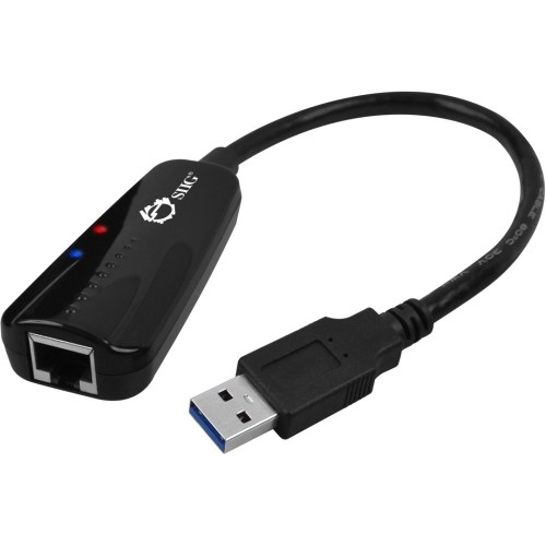Siig JU-NE0711-S1 Network Cards Siig Usb 3.0 To Gigabit Ethernet Adapter - Usb 3.0 - 125 Mb/s Data Transfer Rate - 1 Port(s) - 1 - T June0711s1 662774040233