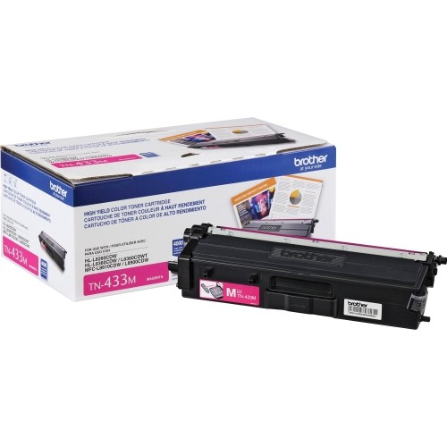 Brother TN433M Toners & Ink Cartridges Tn433m Toner Cartridge 753068474428