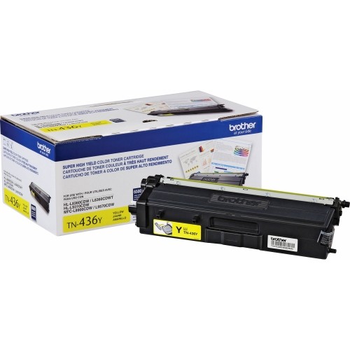 Brother TN436Y Toners & Ink Cartridges Tn436y Toner Cartridge 696552131318