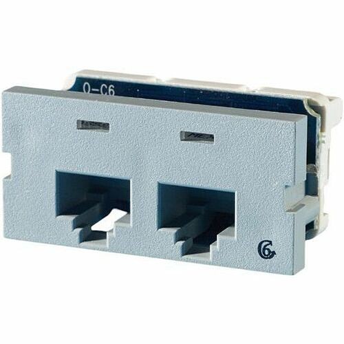 C2g S22600-78 Faceplates & Mounting Boxes Ortronics Series Ii Faceplate - 2 X Socket(s) - Gray (s22600-78) S2260078 662875438656