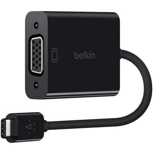 Belkin B2B143-BLK Connector Adapters Belkin Usb-c To Vga Adapter (for Business / Bag And Label) - Usb Type C - 1 X Vga (b2b143-blk) B2b143blk 745883739998
