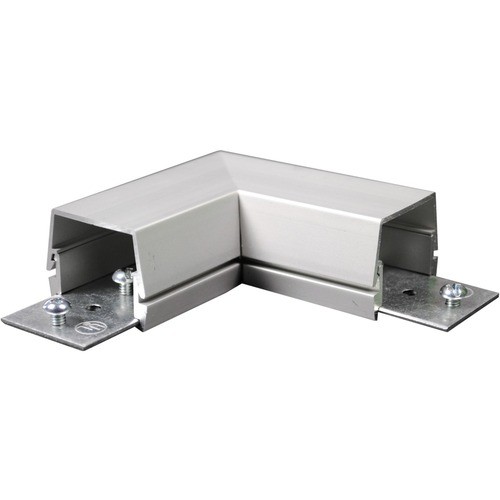 Middle Atlantic AL2011 Cable Management Wiremold Al2000 Flat Elbow - Elbow - Aluminum - 1 Pack (al2011) 786776038903