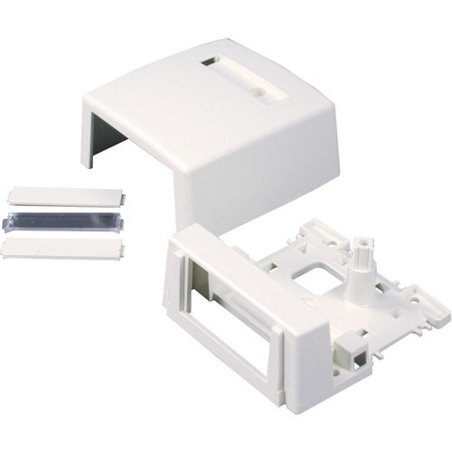 Middle Atlantic CM-MMB-291-WH Faceplates & Mounting Boxes Wiremold Cm-mmb-291-wh Mounting Box - 1 X Total Number Of Socket(s) - White - Plastic - 1 Cmmmb291wh 786776018929